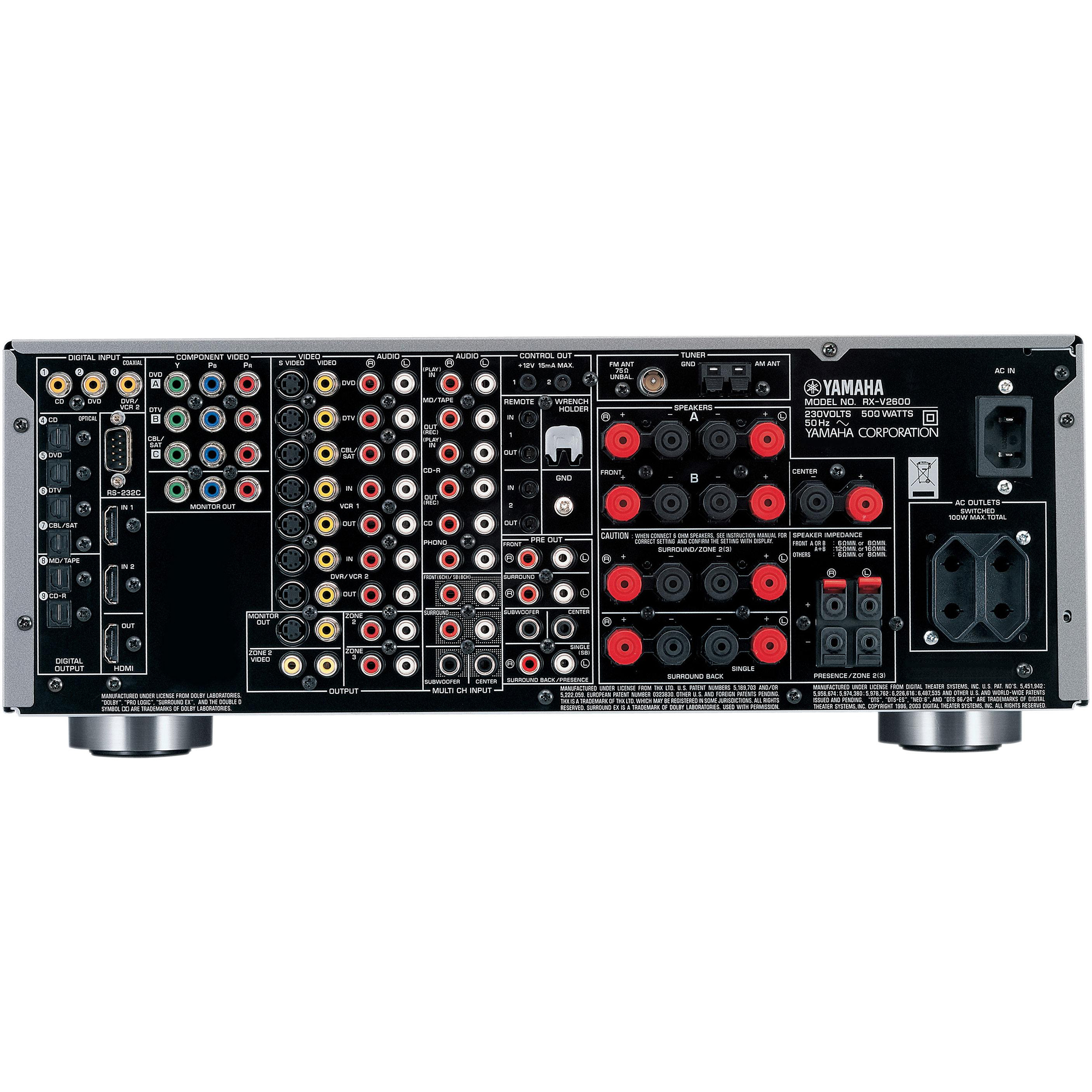 AV ресивер Yamaha RXV2600
